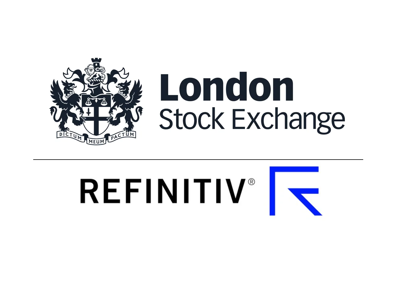 London Stock Exchange and Refinitiv logos