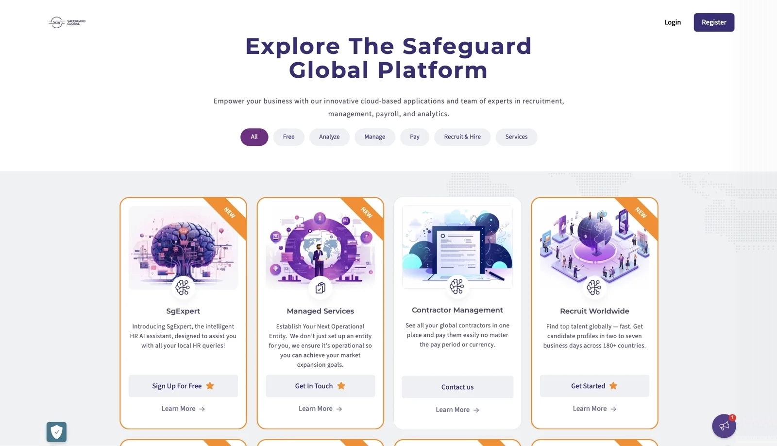 The Safeguard Global platform